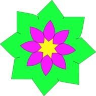 Flower Shape Clip Art