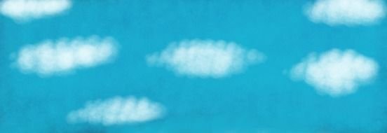 Painting of Blue Sky