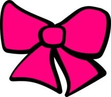Hair Bow Clip Art N15