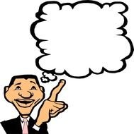 Man Thinking Clip Art N9
