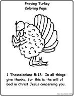Turkey Coloring Pages