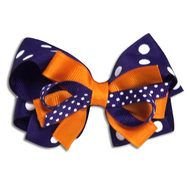 Polka Dot Hair Bows