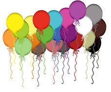 Party Balloons Clip Art N10