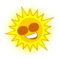 Happy Sun Clip Art Free