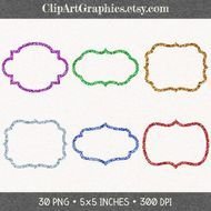 Gold Frame Clip Art N2