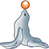 Sea Lion as a graphic illustration