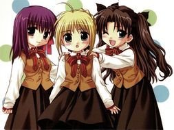 Japanese Anime Girl Characters
