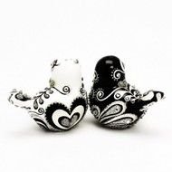 Black And White Love Birds N2