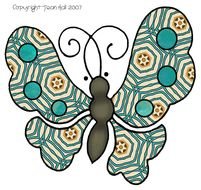 Clip Art Butterflies And Birds