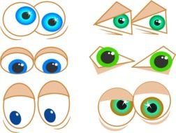 Cartoon Eyes Clip Art N65