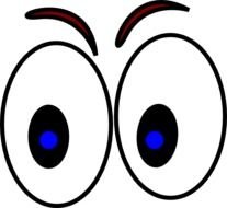 Cartoon Eyes Clip Art N66