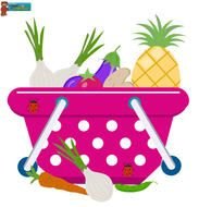 Fruit Basket Clip Art N8