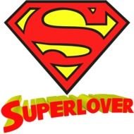 superhero logo on a black background