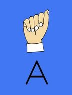 Sign Language Clip Art N14