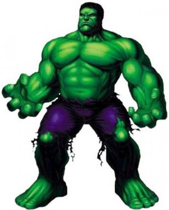 angry fantasy green skin man