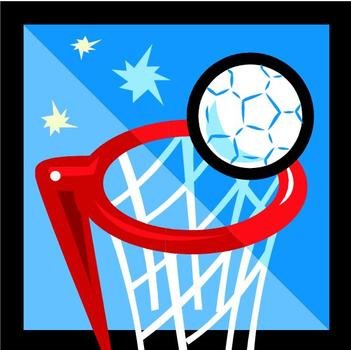 Netball Clip Art N3