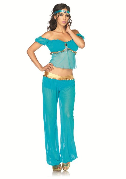 İllustration of Princess Jasmine Costume