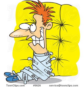 Crazy Guy Cartoon