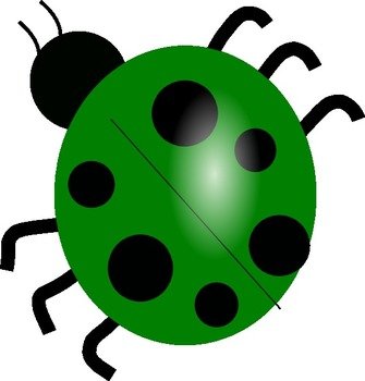 Green Bug Clip Art N2