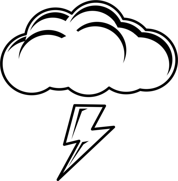 thundercloud as a graphic image