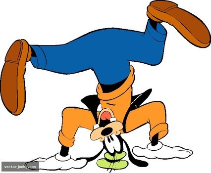Goofy Head Clip Art