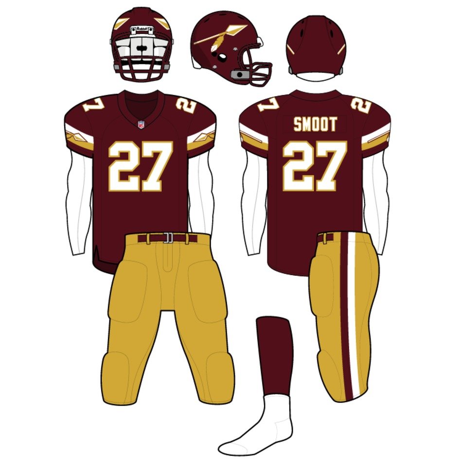 Redskins New Uniforms