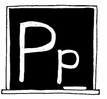 Letter P Clip Art N3