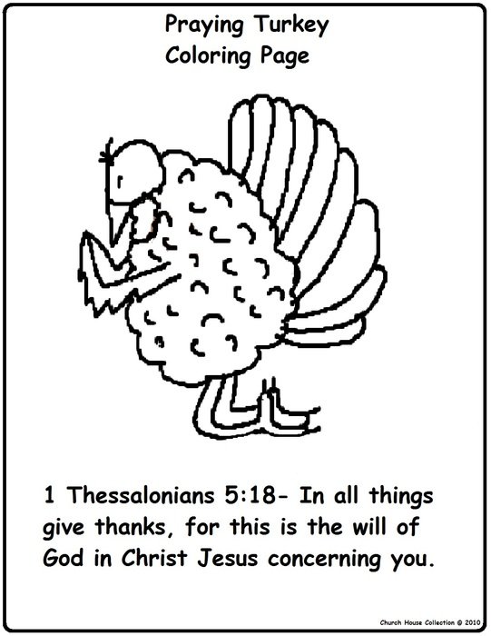 Turkey Coloring Pages