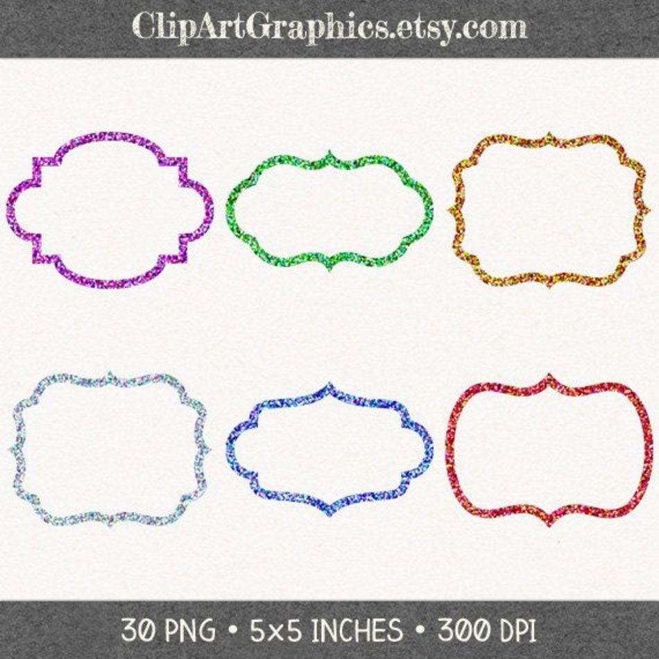 Gold Frame Clip Art N2
