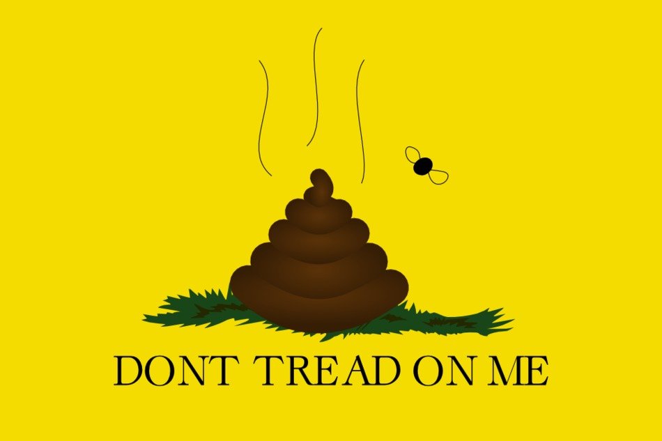 Gadsden Flag drawing