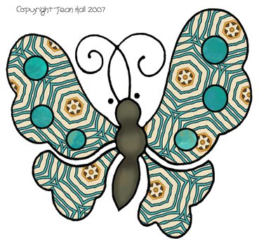 Clip Art Butterflies And Birds