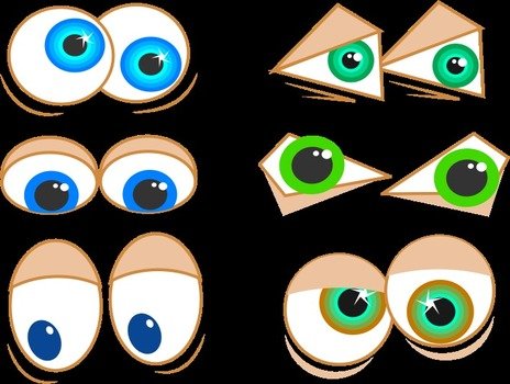Cartoon Eyes Clip Art N65