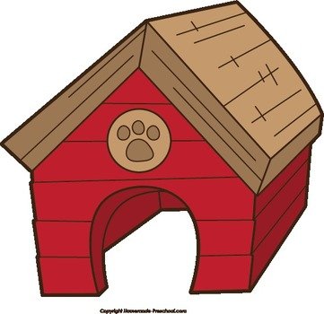 Dog House Clip Art N15