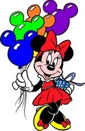 Minnie Mouse Clip Art N37