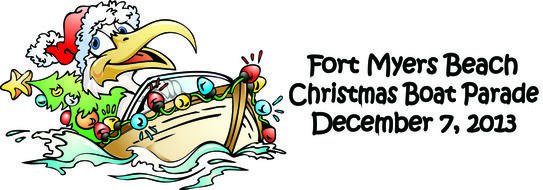 Fort Myers Beach Christmas Boat Parade December 7, 2013 like the inscription in the picture