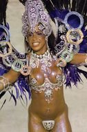 Carnival Rio De Janeiro girl
