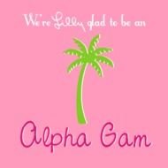 Lilly Pulitzer Alpha Gamma Delta