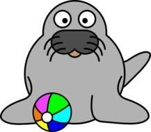 Seal Clip Art N17