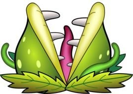 Monster Plant Green drawing