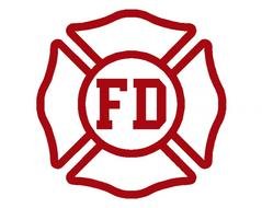 Fire Department Maltese Cross Clip Art N11