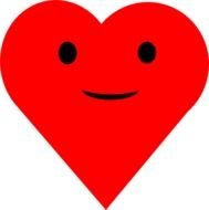 Images Of Heart And Smile Clip Art