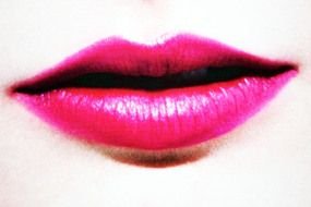 Close up photo of the lips