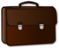 Man With Briefcase Clip Art N2