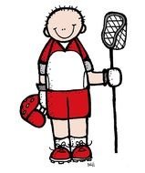Lacrosse Player Clip Art N6