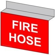 Fire Hose Sku Nhe 13850ceiling Aluminum All Sign 14x10 In
