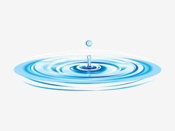 Water Ripples Vector drawing