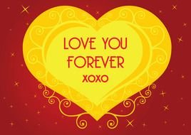 Clipart of Love Heart wallpaper