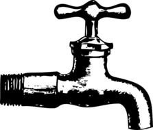 Tap Water Faucet Clip Art N2
