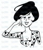 Woman Thinking Clip Art N5