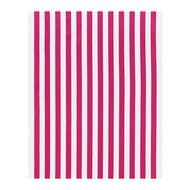 Red And White Striped Tablecloth Plastic